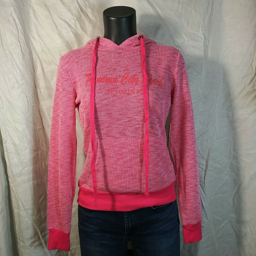 Panama City Beach, Florida Sweatshirt - Fuchsia - Small